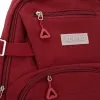 This red backpack is fashionable, lightweight and has a large capacity. It is a student commuting and leisure backpack Application Scenario